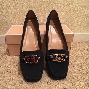 Michael Kors Suede Charm Moccasin